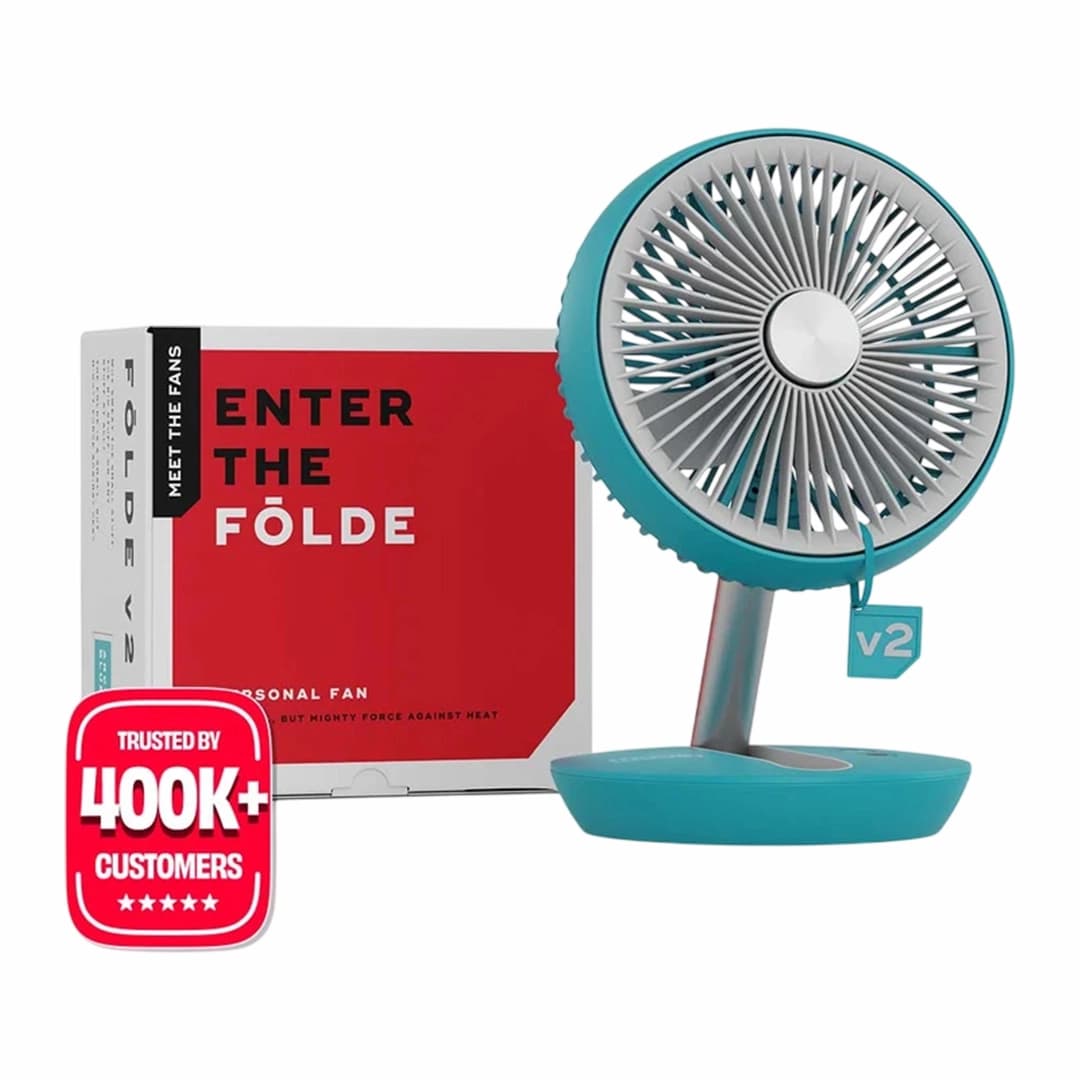 Nuuk FOLDE [V2] Rechargeable Folding Fan