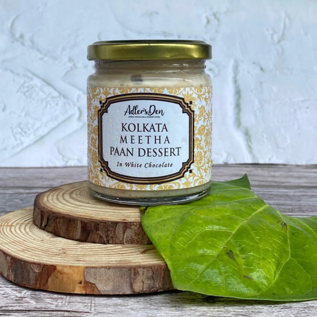 Adler’s Den Kolkata Meetha Paan Dessert – 190ml Jar 200g