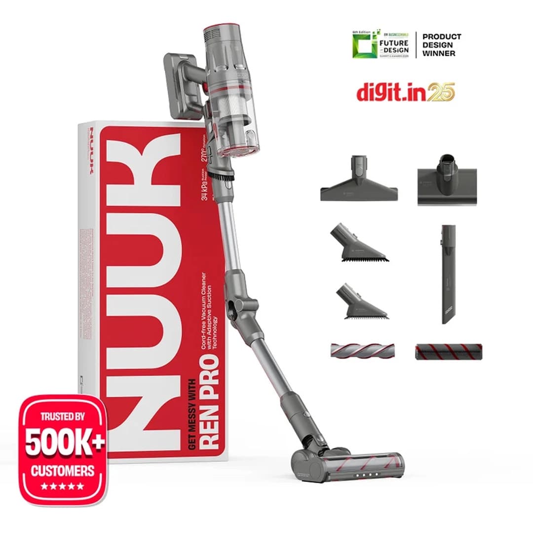 Nuuk REN PRO Cord-Free Vacuum Cleaner with Adaptive Suction Technology