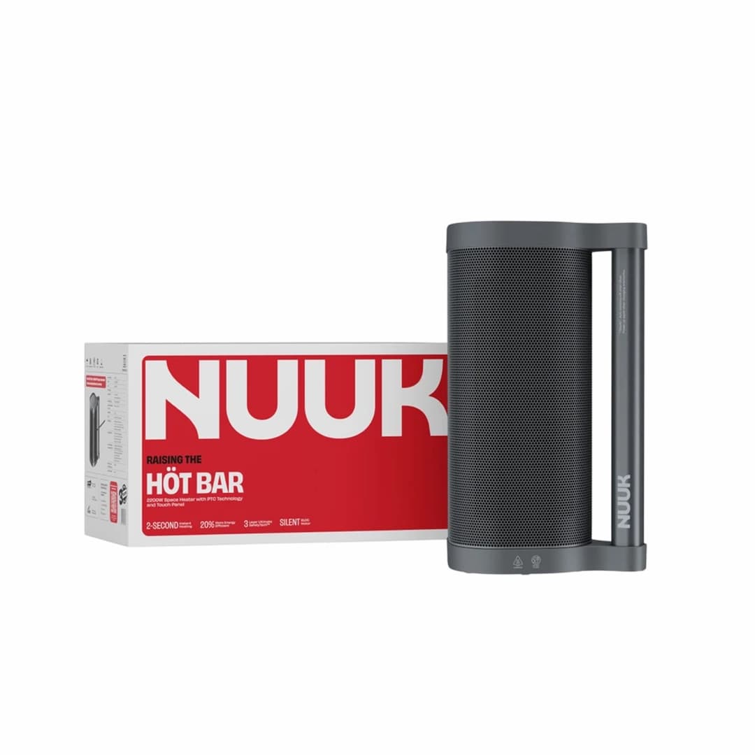 Nuuk HOTBAR 2200W Space Heater with PTC Technology & Touch Panel