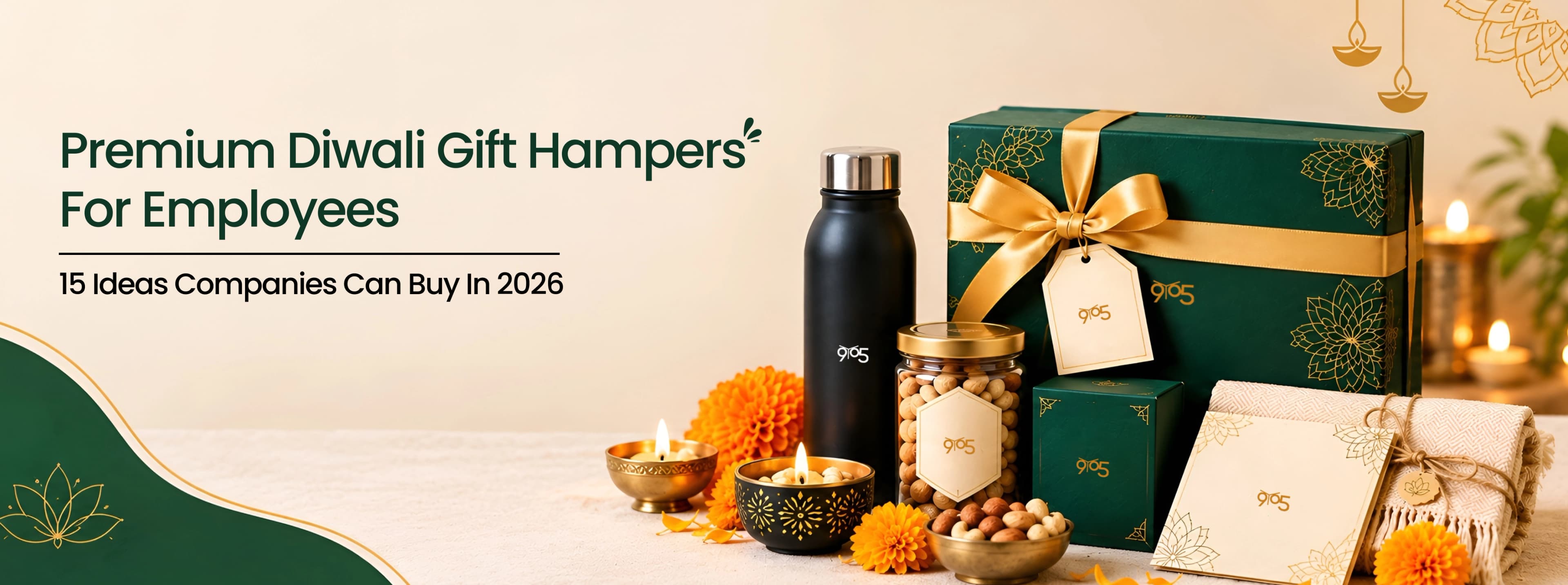 Premium Diwali Gift Hampers for Employees: 15 Ideas Companies Can Buy in 2026