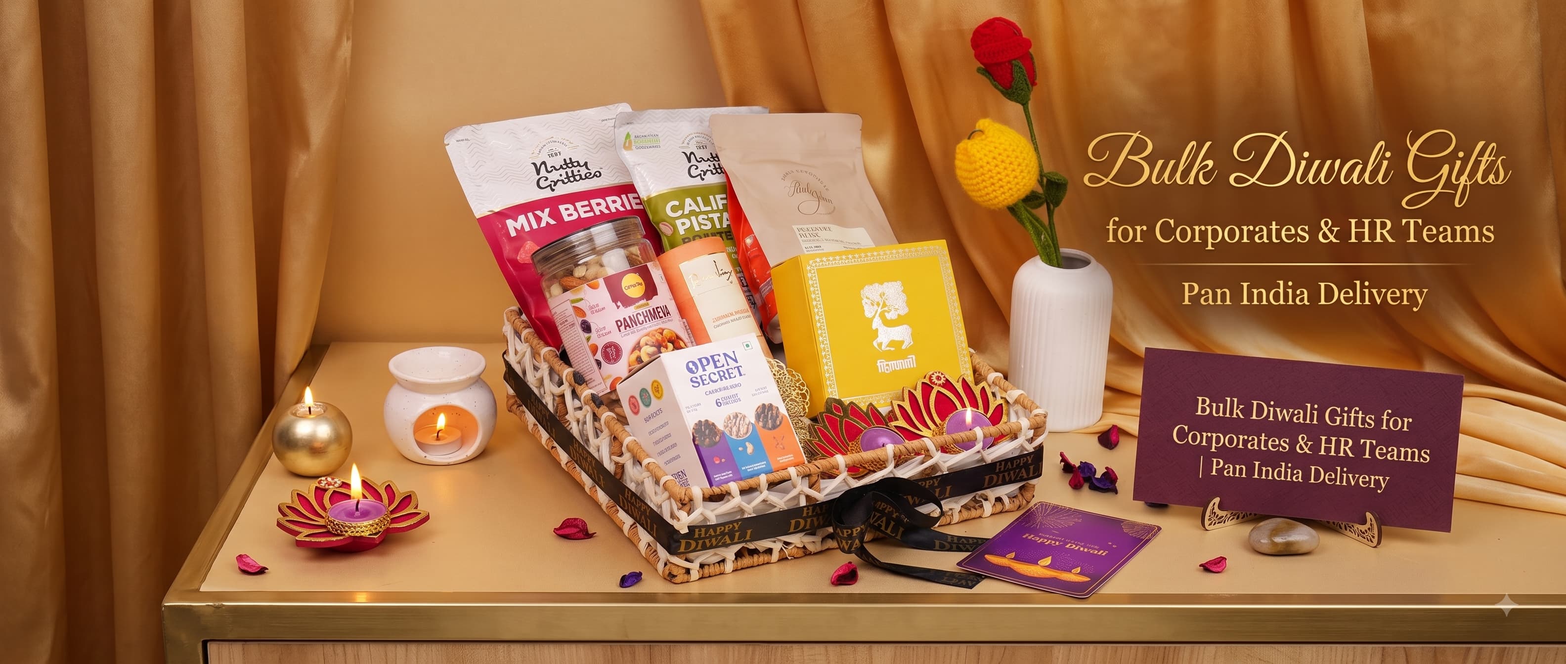 Bulk Diwali Gifts for Corporates & HR Teams | Pan India Delivery